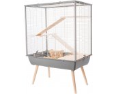 ZOLUX Cage Neo Cozy Large Rodents H80, grey...