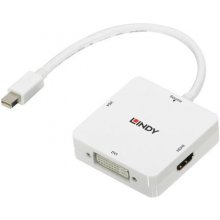 LINDY Mini-DisplayPort an HDMI 2.0 DVI-D &...