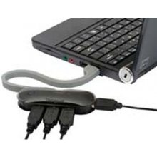 TARGUS 4-Port Smart USB Hub Black, Grey