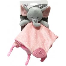 TULILO Cuddly toy Milly pink elephant 25x25...