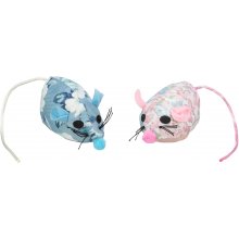 Trixie Mouse, fabric, catnip, 4.5 cm