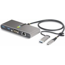 STARTECH USB-C/USB-A HUB - GBE - RS232 A HUB...