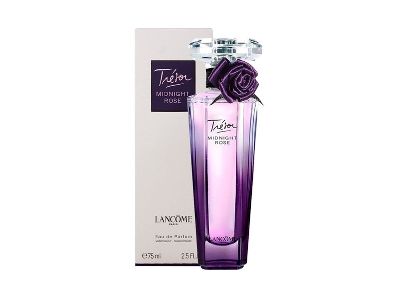 Трезор миднайт роуз. Lancôme Tresor Midnight Rose. Lancome Tresor Midnight Rose парфюмерная вода 75 мл. Eau de Parfum Midnight Rose.