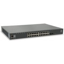 LevelOne KILBY 28-Port Stackable L3 Lite...