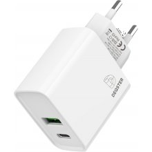 DEQSTER DOUBLE CHARGER USB-C 20W PD (FAST...
