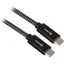 Sharkoon USB 3.1 C-C black / grey 0.5m -...