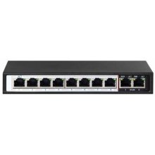 Extralink PoE Switch CERES 8x 100Mb/s...