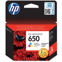 HP 650 Tri-color Original Ink Advantage...