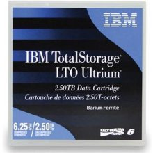 IBM LTO Ultrium 6 Blank data tape 2.5 TB