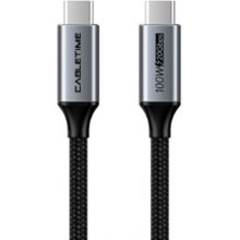 Cable USB3.2, Type C - Type C, 20Gbps, 100W...