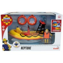 Simba Vehicle Fireman Sam Boat Neptun with...
