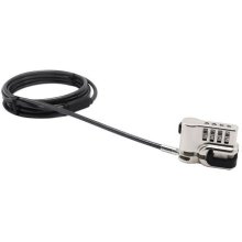 Dicota D31742 cable lock Silver 2 m