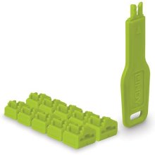 Lindy RJ45 Port Schlösser grün, 10 Stck + 1...