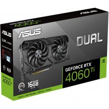 Видеокарта ASUS Dual -RTX4060TI-16G-EVO...