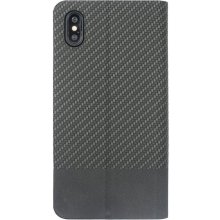 Tellur Book Case Carbon for iPhone XS black