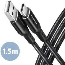 AXAGON BUCM-AM15AB USB cable USB 2.0 1.5 m...