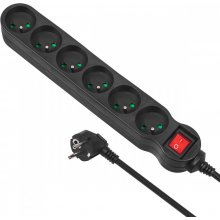 Maclean Power Strip 6 Sockets On/off switch...