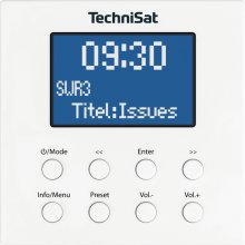 TechniSat DIGIT RADIO UP1 (white, DAB +, FM...
