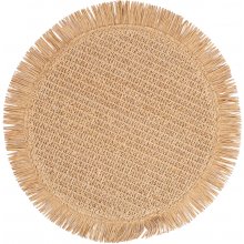 Home4you Lauamatt SUZAN D38cm jute, beež