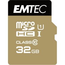 Флешка Emtec microSD Class10 Gold+ 32GB
