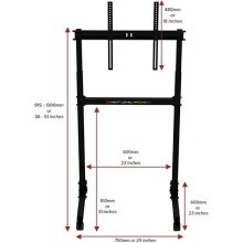 Free Standing Single Monitor stand