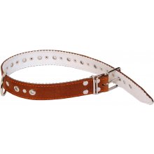 HIPPIE PET Collar with felt and rivets...