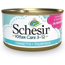 Schesir Kitten Care 3-12 тунец влажный корм...