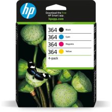 Тонер HP 364 4-pack Black / Cyan / Magenta...