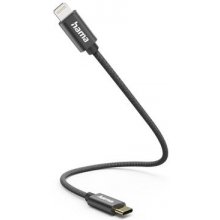 Hama 00201601 lightning cable 0.2 m Black