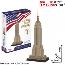 Cubic Fun Puzzle 3D Empire State Building 54...