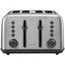 BUYDEEM 4 Slice Toaster, model DT640E, color...