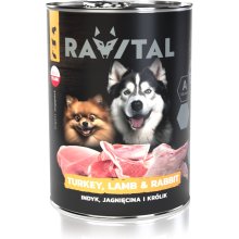 Ravital Turkey, Lamb & Rabbit konserv...