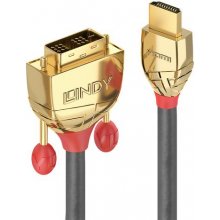 LINDY HDMI an DVI-D Single viide kaabel Gold...