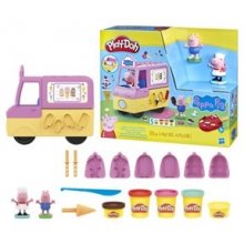 PLAY-DOH Peppa's Ice Cream Playset with Ice...