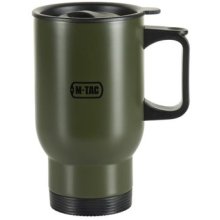 M-Tac 450 ml Insulated Mug with a lid olive
