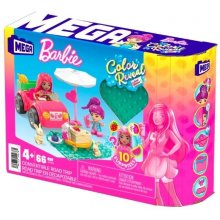 MEGA Barbie Color Reveal Convertible Road...