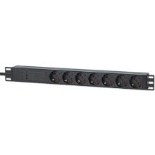 Intellinet 19" 1U Rackmount 7-Way EU 2-pin...