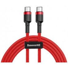 Baseus 6953156285194 USB cable 1 m USB C Red