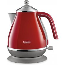 Kettle Delonghi ICONA Capitals, red