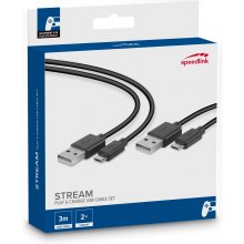 Speedlink cable Stream PS4 2pcs...