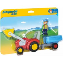 Playmobil Tractor with a trailer 6964