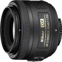 Nikon AF-S DX NIKKOR 35mm f/1.8G SLR Wide...