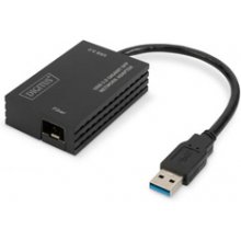 Võrgukaart DIGITUS USB 3.0 Gigabit SFP...