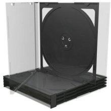 MediaRange CD-Leerhülle für 2 Dics 10.4mm...