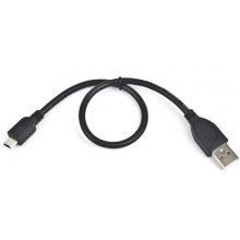 GEMBIRD CABLE USB2 AM-MINI 30CM BLACK...