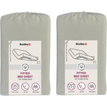 Bradley Fitted Bedsheet, 120 x 200 x 25 cm...