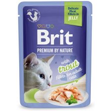 Brit Premium Trout Fillets in Jelly - wet...