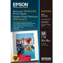 Epson Premium Semi-Gloss Photo Paper -...