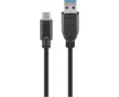Goobay 71221 USB-C to USB A 3.0 cable...