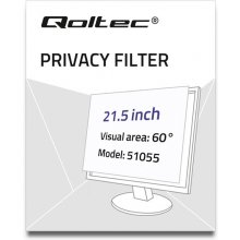 Qoltec Privatizing filter RODO 21,5 inch...